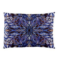 Denim Blend Repeats I Pillow Case (two Sides) by kaleidomarblingart