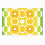 Yellow Seamless Pattern Postcards 5  x 7  (Pkg of 10) Front