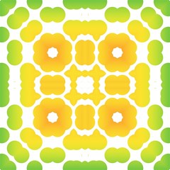 Yellow Seamless Pattern Play Mat (square) by Ravend