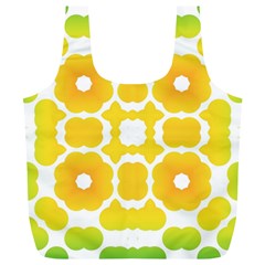 Yellow Seamless Pattern Full Print Recycle Bag (xl)