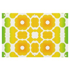 Yellow Seamless Pattern Banner And Sign 6  X 4 