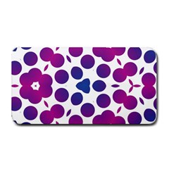 Purple Blue Repeat Pattern Medium Bar Mat by Ravend