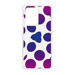 Purple Blue Repeat Pattern Samsung Galaxy S20 Ultra 6.9 Inch TPU UV Case Front