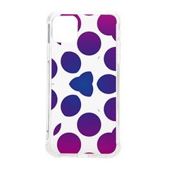 Purple Blue Repeat Pattern Iphone 11 Pro Max 6 5 Inch Tpu Uv Print Case