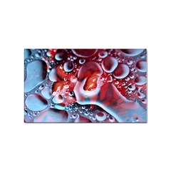 Abstract Art Texture Bubbles Sticker (rectangular) by Ravend