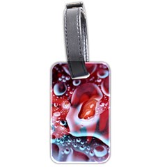 Abstract Art Texture Bubbles Luggage Tag (two Sides)