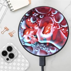 Abstract Art Texture Bubbles Wireless Fast Charger(black)