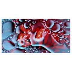 Abstract Art Texture Bubbles Banner And Sign 8  X 4  by Ravend