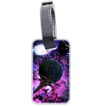 Spaceship Alien Futuristic Luggage Tag (two sides) Back