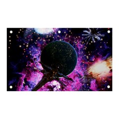 Spaceship Alien Futuristic Banner And Sign 5  X 3  by Ravend