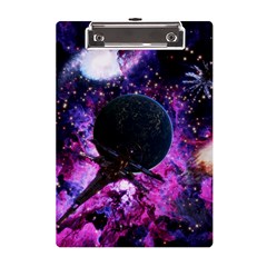 Spaceship Alien Futuristic A5 Acrylic Clipboard