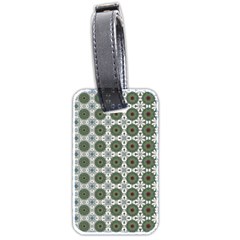 Pattern Background Abstract Luggage Tag (two Sides)