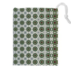 Pattern Background Abstract Drawstring Pouch (5xl) by Ravend