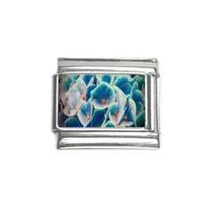 Hydrangeas-blossom-bloom-blue Italian Charm (9mm) by Ravend