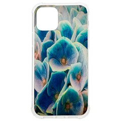 Hydrangeas-blossom-bloom-blue Iphone 12/12 Pro Tpu Uv Print Case by Ravend