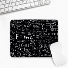 E=mc2 Text Science Albert Einstein Formula Mathematics Physics Small Mousepad by Jancukart