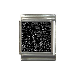 E=mc2 Text Science Albert Einstein Formula Mathematics Physics Italian Charm (13mm) by Jancukart