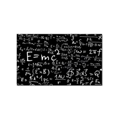 E=mc2 Text Science Albert Einstein Formula Mathematics Physics Sticker (rectangular) by Jancukart