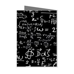 E=mc2 Text Science Albert Einstein Formula Mathematics Physics Mini Greeting Cards (pkg Of 8) by Jancukart