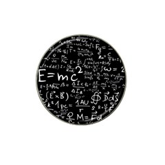 E=mc2 Text Science Albert Einstein Formula Mathematics Physics Hat Clip Ball Marker (4 Pack) by Jancukart