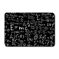 E=mc2 Text Science Albert Einstein Formula Mathematics Physics Small Doormat by Jancukart