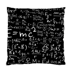 E=mc2 Text Science Albert Einstein Formula Mathematics Physics Standard Cushion Case (two Sides) by Jancukart