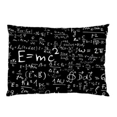 E=mc2 Text Science Albert Einstein Formula Mathematics Physics Pillow Case by Jancukart