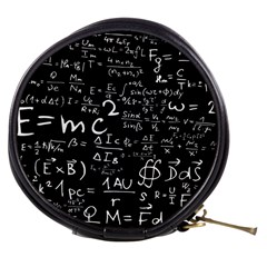 E=mc2 Text Science Albert Einstein Formula Mathematics Physics Mini Makeup Bag