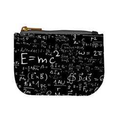 E=mc2 Text Science Albert Einstein Formula Mathematics Physics Mini Coin Purse by Jancukart