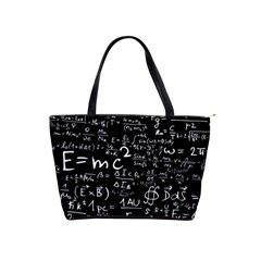 E=mc2 Text Science Albert Einstein Formula Mathematics Physics Classic Shoulder Handbag by Jancukart