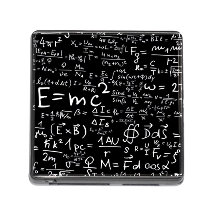 E=mc2 Text Science Albert Einstein Formula Mathematics Physics Memory Card Reader (Square 5 Slot)