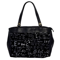 E=mc2 Text Science Albert Einstein Formula Mathematics Physics Oversize Office Handbag