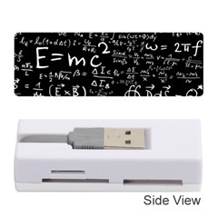 E=mc2 Text Science Albert Einstein Formula Mathematics Physics Memory Card Reader (stick) by Jancukart