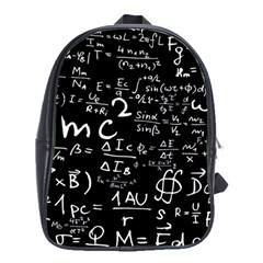 E=mc2 Text Science Albert Einstein Formula Mathematics Physics School Bag (xl)