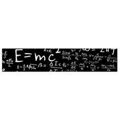 E=mc2 Text Science Albert Einstein Formula Mathematics Physics Small Premium Plush Fleece Scarf