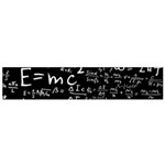 E=mc2 Text Science Albert Einstein Formula Mathematics Physics Small Premium Plush Fleece Scarf Front