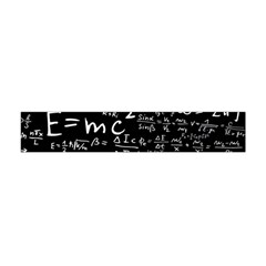 E=mc2 Text Science Albert Einstein Formula Mathematics Physics Premium Plush Fleece Scarf (mini)