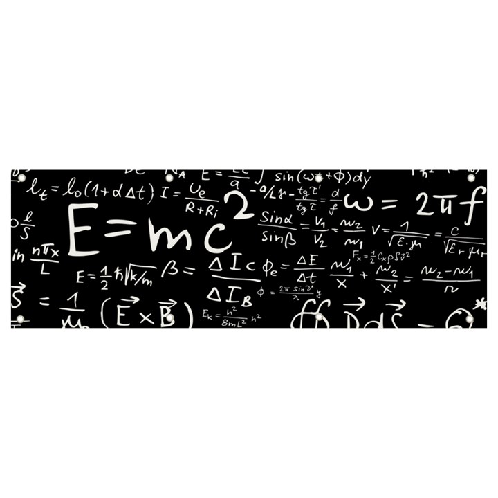 E=mc2 Text Science Albert Einstein Formula Mathematics Physics Banner and Sign 9  x 3 