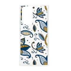 Flowers Blue Texture Style Batik Samsung Galaxy Note 20 Ultra Tpu Uv Case by Jancukart