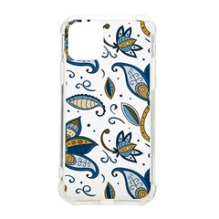 Flowers Blue Texture Style Batik Iphone 11 Pro 5 8 Inch Tpu Uv Print Case