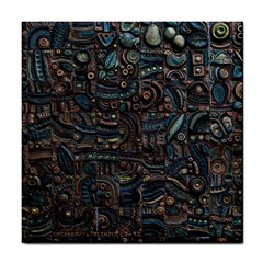 Abstract Wallpaper Artwork Pattern Texture Tile Coaster by Jancukart