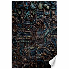 Abstract Wallpaper Artwork Pattern Texture Canvas 24  X 36 