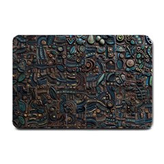 Abstract Wallpaper Artwork Pattern Texture Small Doormat