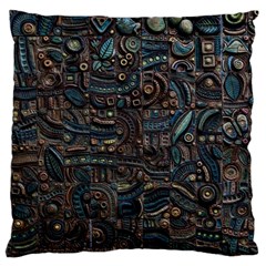 Abstract Wallpaper Artwork Pattern Texture Large Cushion Case (one Side)