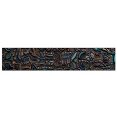 Abstract Wallpaper Artwork Pattern Texture Small Premium Plush Fleece Scarf