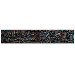 Abstract Wallpaper Artwork Pattern Texture Large Premium Plush Fleece Scarf 