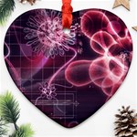 Formula Math Mathematics Physics Science Ornament (Heart) Front