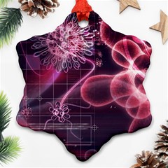 Formula Math Mathematics Physics Science Ornament (snowflake) by Jancukart