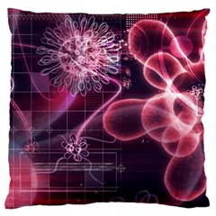 Formula Math Mathematics Physics Science Large Premium Plush Fleece Cushion Case (one Side)