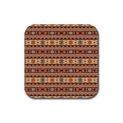 Southwest-pattern-tan-large Rubber Coaster (square) by SouthwestDesigns